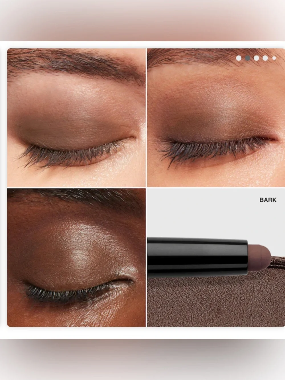 NWT & box Bobbi Brown Long-Wear Waterproof Cream Eyeshadow Stick, Bark (dk brwn)